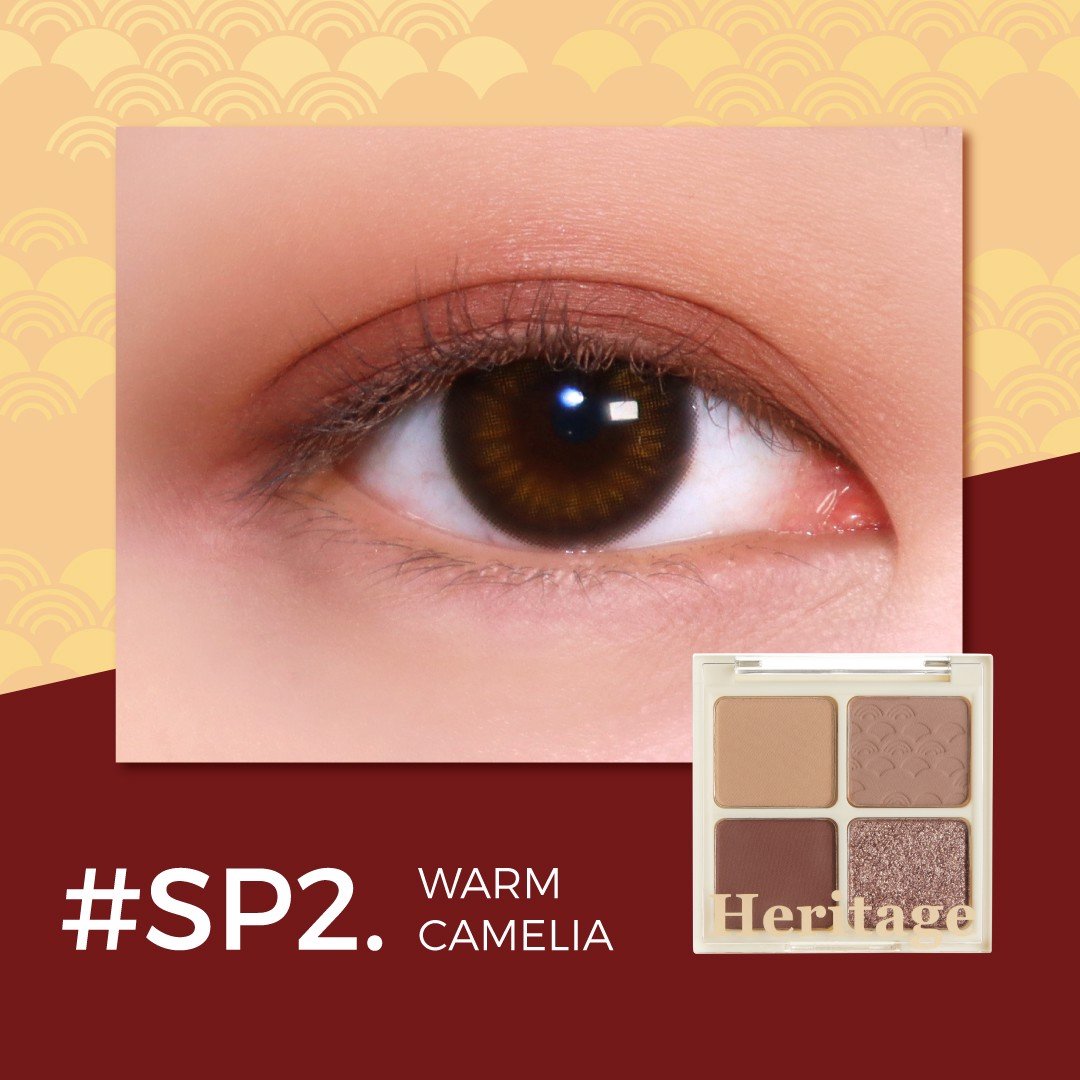 Bảng Phấn Mắt Merzy The Heritage Shadow Palette