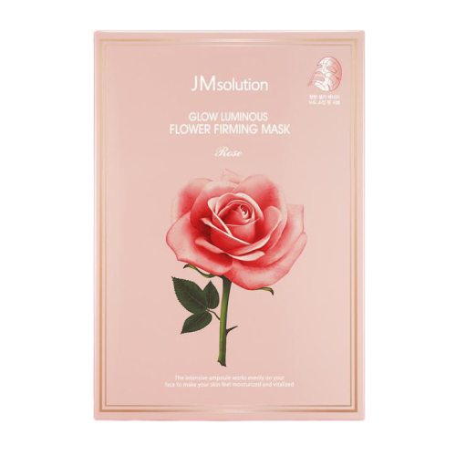 Mặt Nạ Giấy JM Solution Glow Luminous Flower Firming Mask Rose