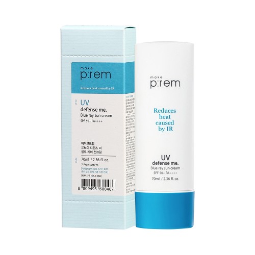 Kem Chống Nắng Make P:rem UV Defense Me Blue Ray Sun Fluid