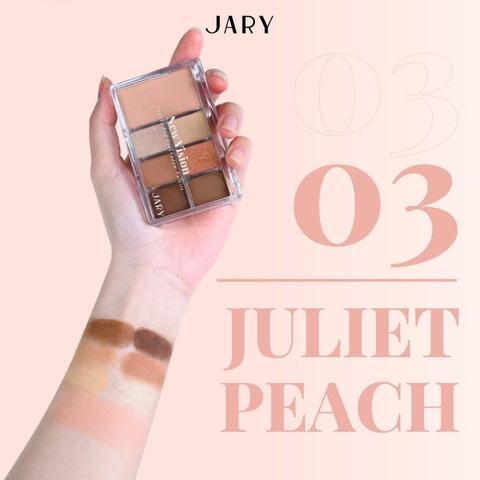 Bảng Phấn Má Và Mắt 7 Ô Jary New Vision Cheeks And Eyeshadow Palette