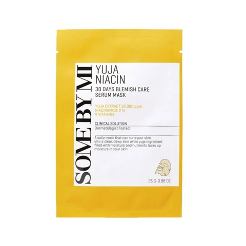 Mặt Nạ Dưỡng Sáng Da Some By Mi Yuja Niacin Serum Mask 25g