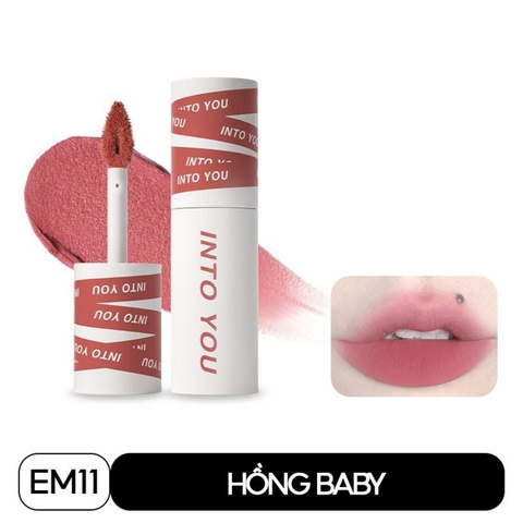 Son Kem + Má Hồng Into You Shero Super Matte Lip & Cheek Mud (Nhập Khẩu) (Mẫu Mới)