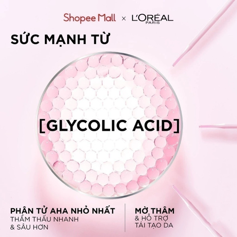 Kem Dưỡng Sáng Da Ban Đêm L'Oreal Glycolic + Niacinamide Bright Glowing Cream Night