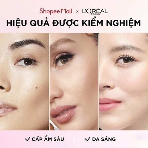 Kem Dưỡng Sáng Da Ban Đêm L'Oreal Glycolic + Niacinamide Bright Glowing Cream Night