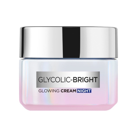 Kem Dưỡng Sáng Da Ban Đêm L'Oreal Glycolic + Niacinamide Bright Glowing Cream Night