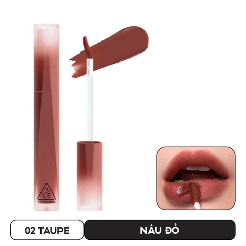 Son Kem Lì 3CE Velvet Lip Tint Plush