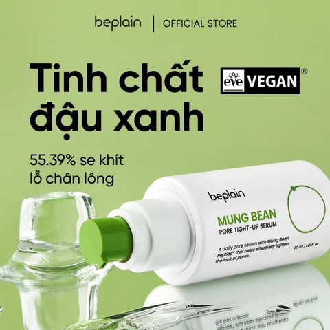 Serum Beplain Mung Bean Pore Tight-Up Soothing 30ml
