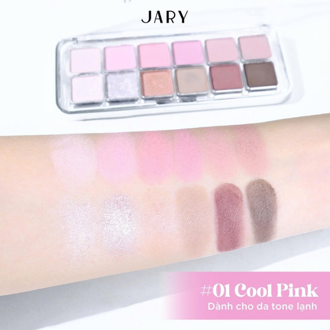 Bảng Phấn Mắt 12 Ô Jary Dream Star Eyeshadow Palette