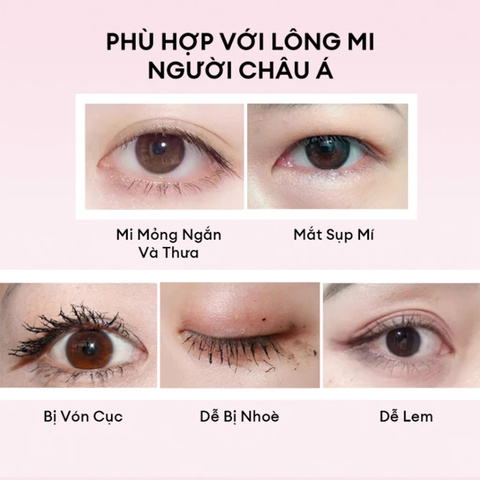 Mascara Colorkey Hỗ Trợ Giúp Mi Dài Và Tơi Long & Dense Mascara 4.5g