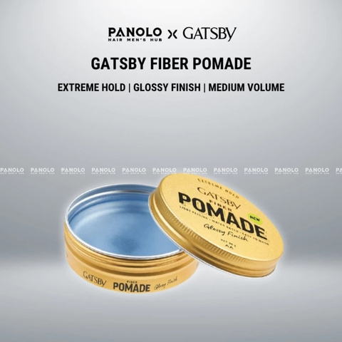 Gel Vuốt Tóc Gatsby Fiber Pomade Glossy Finish 80g