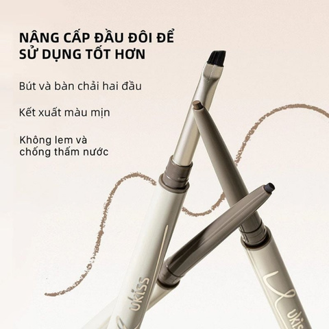 Bút Gel Kẻ Mắt Ukiss Fine Matte Sharping Gel Eyeliner