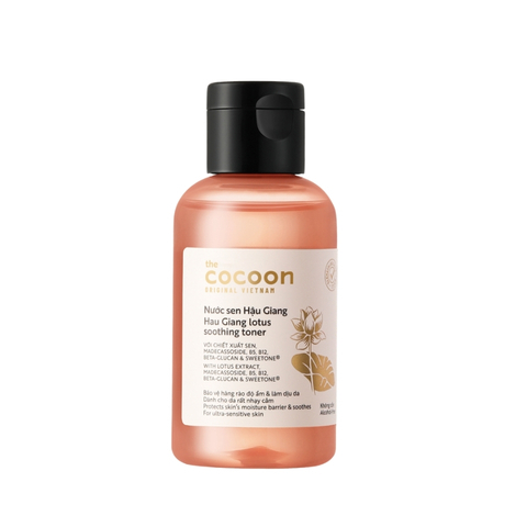 Nước Hoa Hồng Cocoon Sen Hậu Giang Lotus Soothing Toner