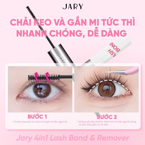 Keo Dán Mi Jary 2 Đầu 4in1 Lash Bond & Remover 4g