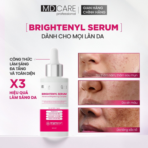Tinh Chất Dưỡng Sáng, Mờ Thâm MD Care Brightenyl Serum 30ml