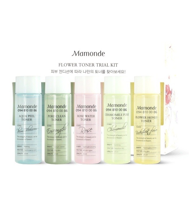 Nước Hoa Hồng Mamonde Mini