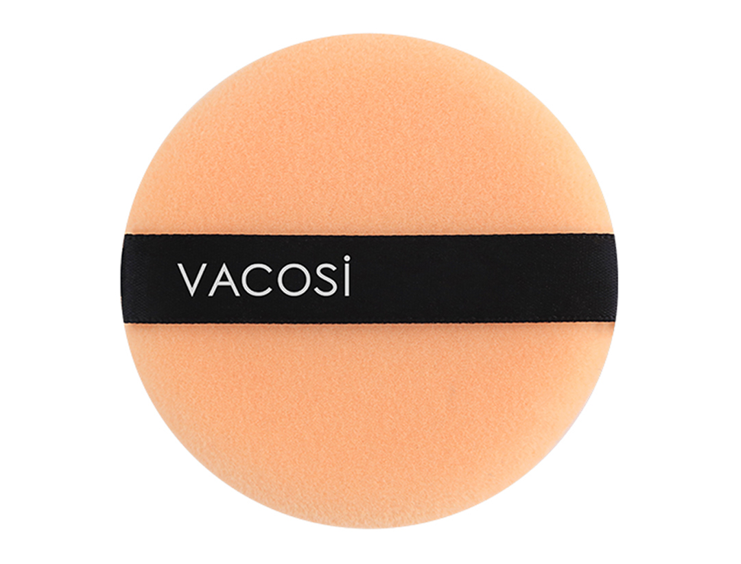 Bông Phấn Khô Tròn Nhỏ Vacosi (Bịch 2 Cái) BP01