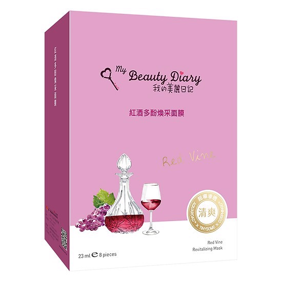 Mặt Nạ Giấy My Beauty Diary Red Vine