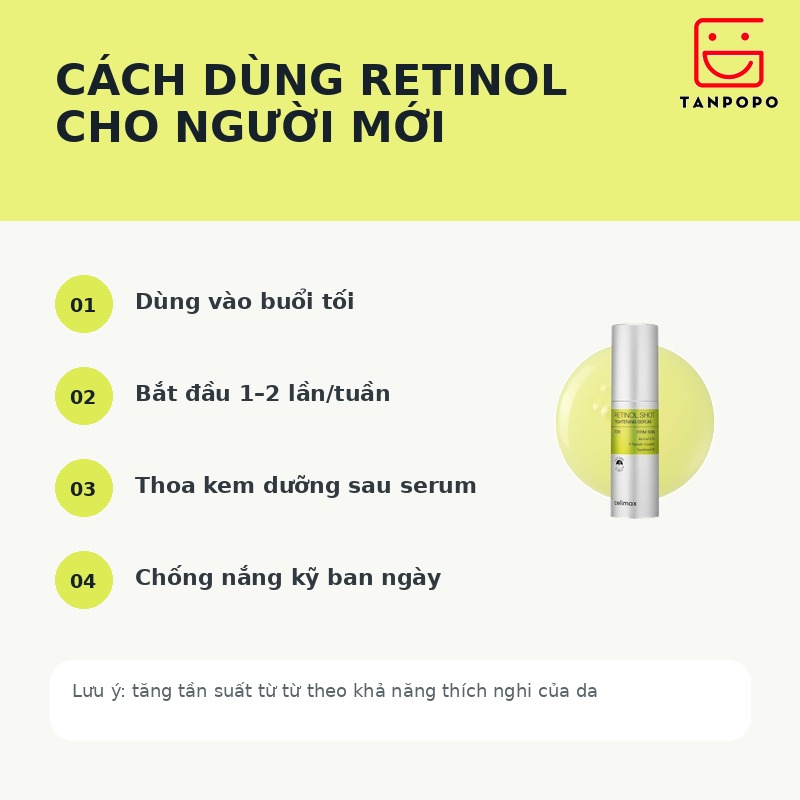 Tinh Chất Celimax The Vita A Retinol Shot Tightening 30ml