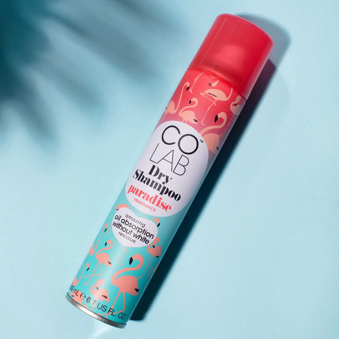 Dầu Gội Khô Colab Dry Shampoo 200ml - Paradise (Hương Địa Đàng - Hương Hoa Tiare và Dừa)