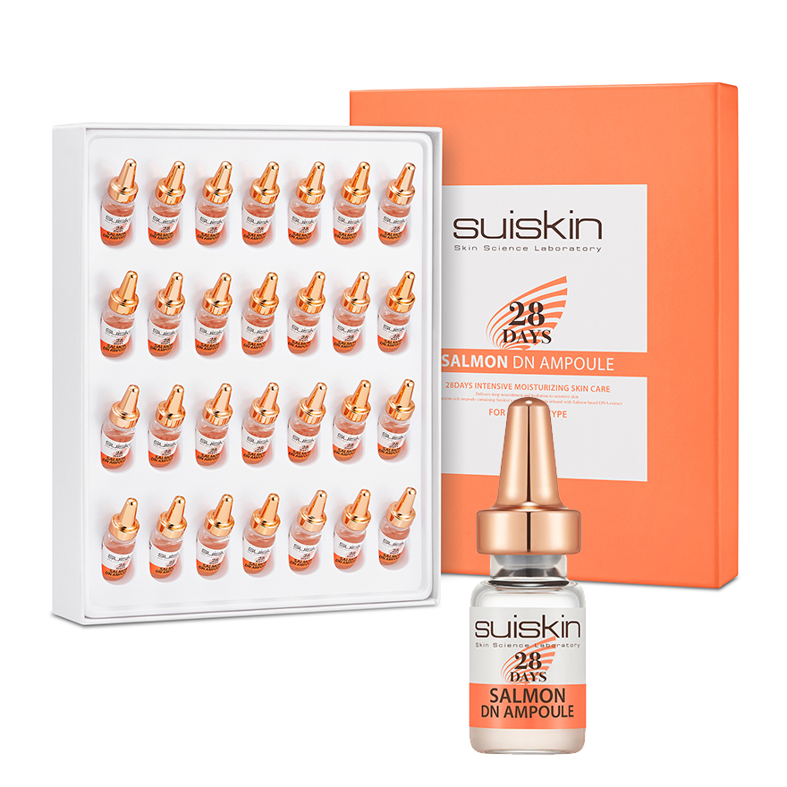 Tinh chất trứng cá hồi Suiskin 28 days Salmon DN Ampoule