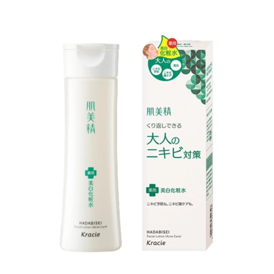 Nước Hoa Hồng Dành Cho Da Mụn Kracie Hadabisei Facial Lotion 200ml