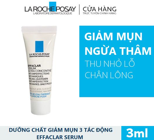 Tinh Chất La Roche-Posay Giảm Mụn 3 Tác Động Effaclar Ultra Concentrated