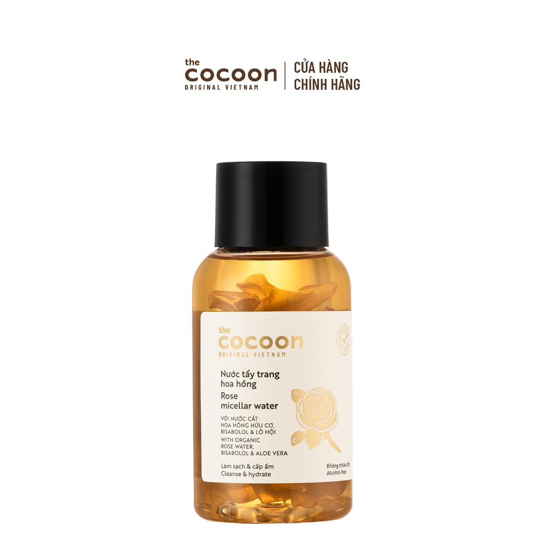 Nước Tẩy Trang Hoa Hồng Cocoon Làm Sạch & Cấp Ẩm Rose Micellar Water