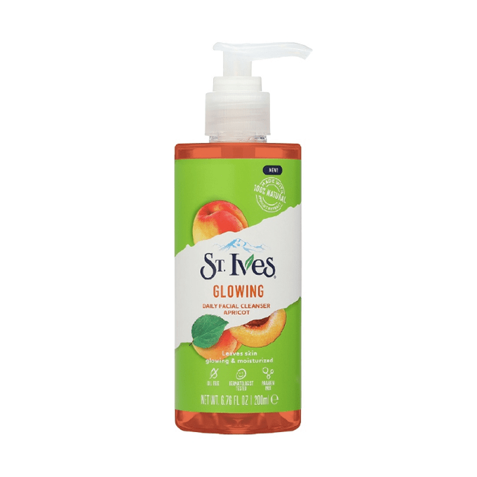 Gel Rửa Mặt ST.Ives Glowing Daily Facial Cleanser 200ml