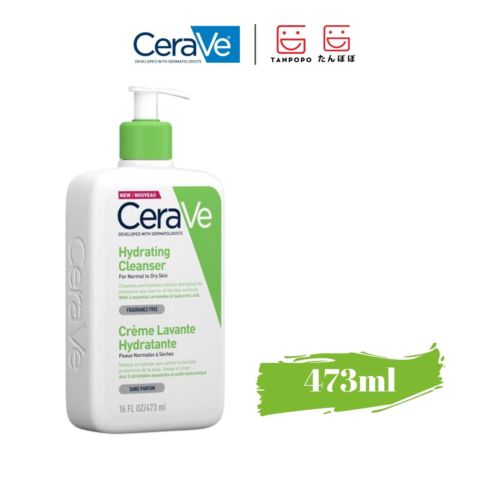 Sữa Rửa Mặt Dưỡng Ẩm Cerave Cho Da Thường, Da Khô Hydrating Cleanser (Nhập Khẩu)