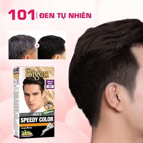 Thuốc Nhuộm Tóc Nam Bigen Nhật Phủ Bạc Speedy Color 40g