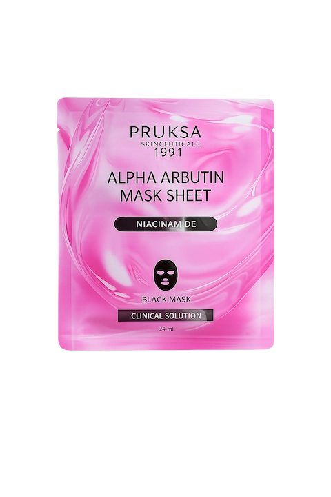 Mặt Nạ Giấy Pruksa Alpha Arbutin Mask Sheet 28ml - Niacinamide