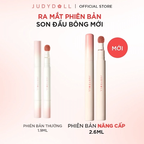 Son Đầu Bông Judydoll Matte Lip Cream 2,6ml