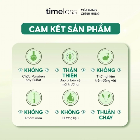 Serum Timeless Vitamin B5+ Hyaluronic Acid Làm Dịu, Phục Hồi Da 30ml (Nhập Khẩu)