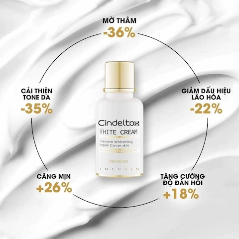 Kem Dưỡng Truyền Trắng Da Cindeltox White Cream 50ml