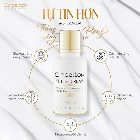 Kem Dưỡng Truyền Trắng Da Cindeltox White Cream 50ml
