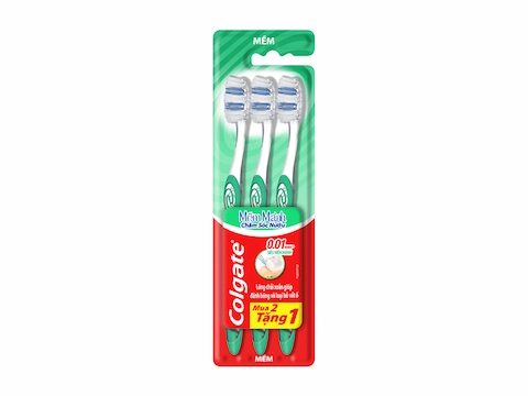 Bàn Chải Đánh Răng Colgate Slimsoft Mềm Mảnh Chăm Sóc Nướu 0,01mm