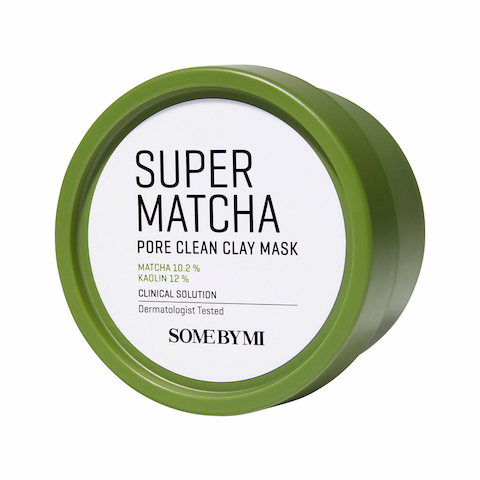 Mặt Nạ Đất Sét Trà Xanh Some By Mi Super Matcha Pore Clean Clay Mask 100g (Mẫu Mới)