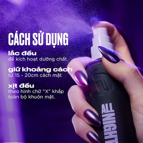 Xịt Khoá Nền Urban Decay All Nighter Long Lasting Makeup Setting Spray 15ml (Mẫu Mới) (Nhập Khẩu)