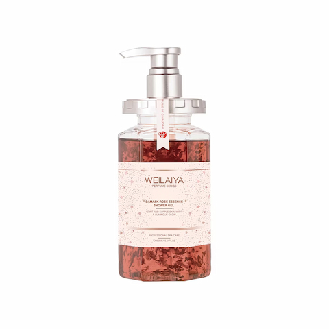 Sữa Tắm Trắng Da Weilaiya Damask Rose Essence Shower Gel 450ml (Mẫu Mới)
