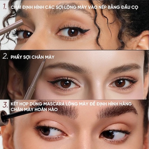 Chì Kẻ Mày Đầu Tam Giác Judydoll Triangular Eyebrow Pencil - 02 Natural Brown