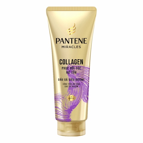 Dầu Xả Siêu Dưỡng Phục Hồi Tóc Hư Tổn Pantene Miracle Collagen 300ml