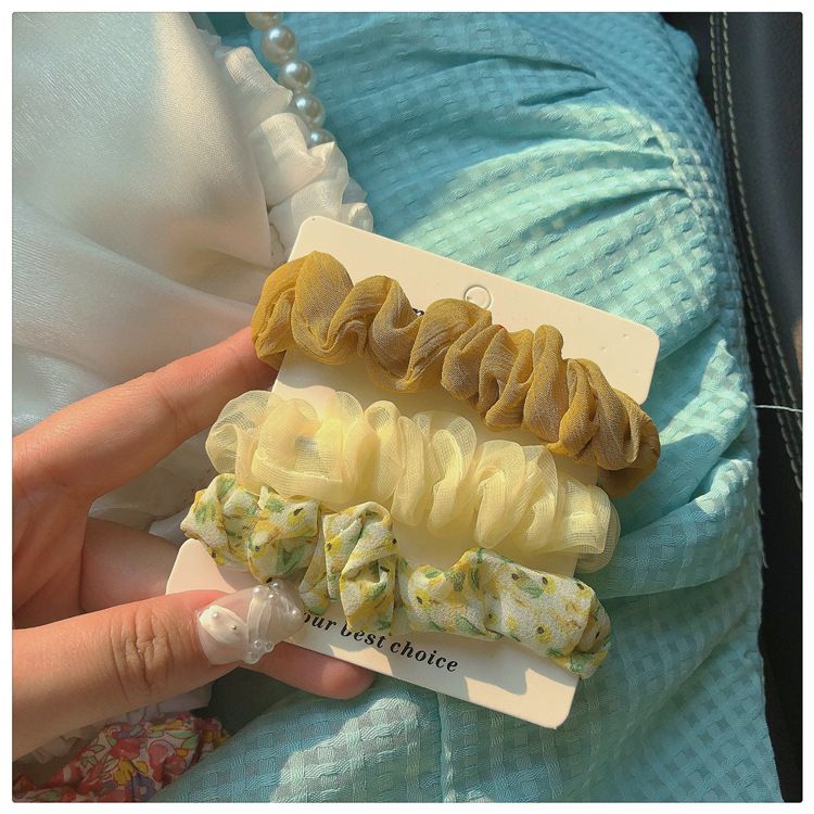 Set Dây Cột Tóc TNP Floral (3 Dây)