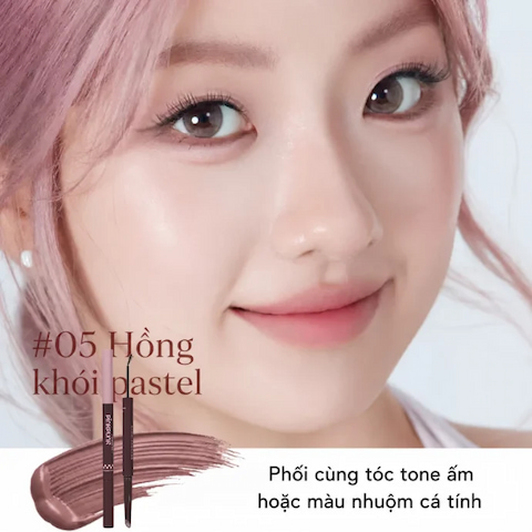 Chì Kẻ & Mascara Lông Mày Pinkpunk Freestyle Multi-Brow Pencil & Tint - 05