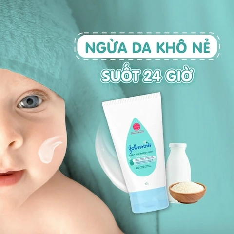 Kem Dưỡng Ẩm Johnson's Baby Cream 50g
