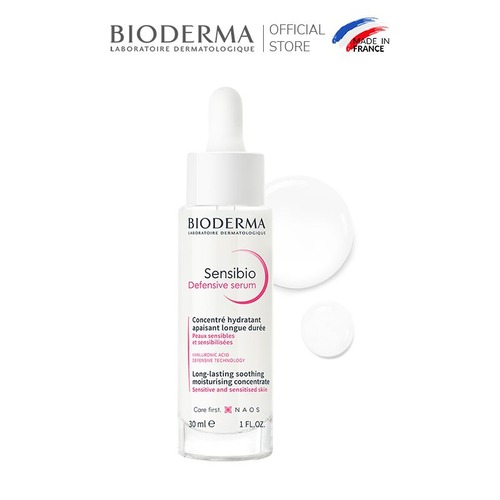 Tinh Chất Dưỡng Ẩm Làm Dịu Cho Da Nhạy Cảm Bioderma Sensibio Defensive Serum 30ml (Nhập Khẩu)