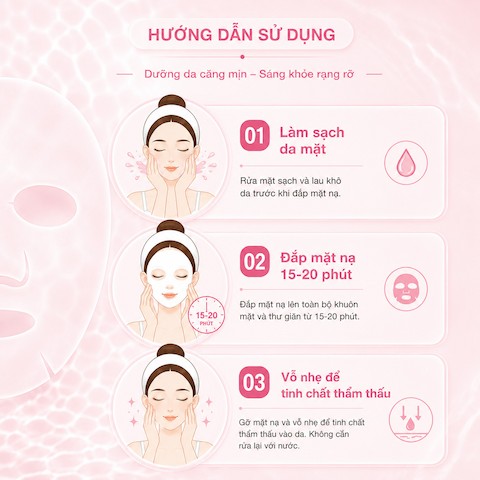 Mặt Nạ Truyền Dịch Trẻ Hóa Da Wonjin Effect Edel Rejuvenation Concentrated Essence Mask (Mẫu Mới)