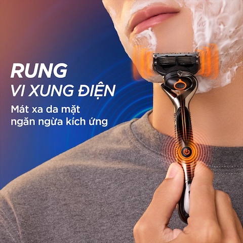 Dao Cạo Râu Gillette Proglide 5 (1 Cán + 1 Lưỡi + 1 Nắp)