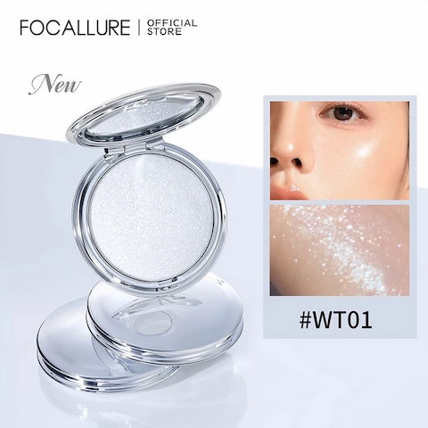 Phấn Bắt Sáng Hiệu Ứng Da Căng Bóng Focallure Star Crash Stretchy Highlighter 14g -WT01