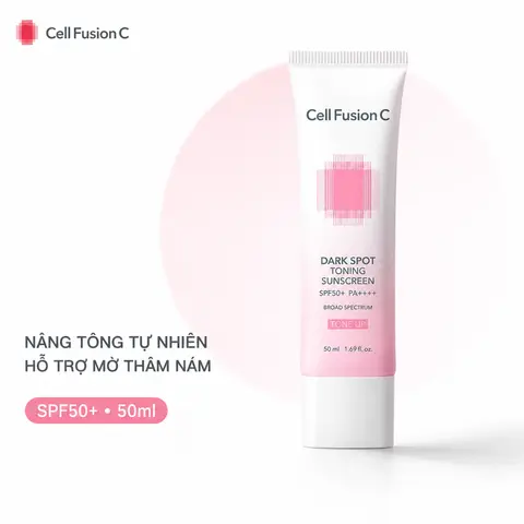 Kem Chống Nắng Nâng Tông Da Cell Fusion C Dark Spot Toning Sunscreen SPF50+ 50ml