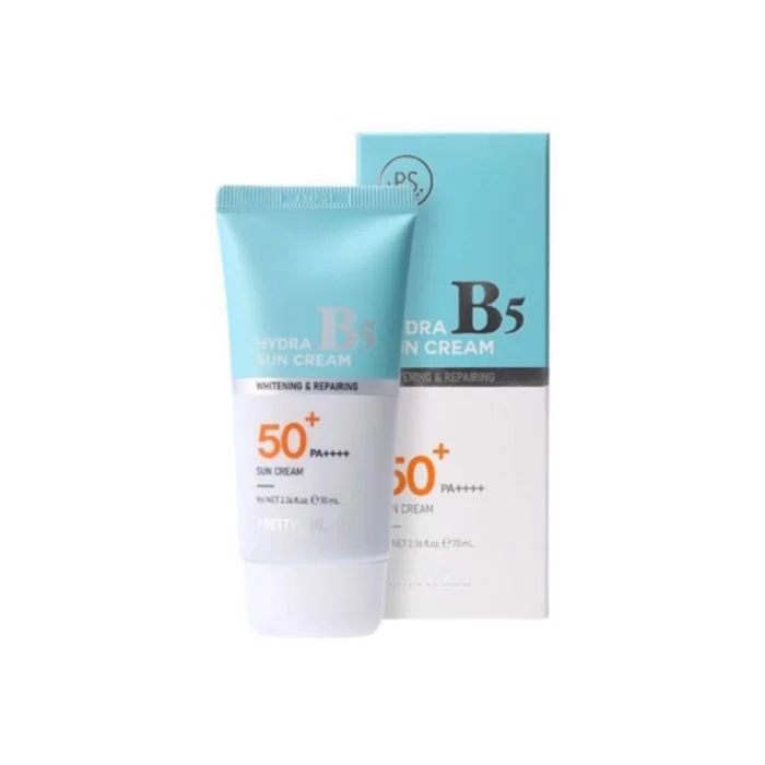 Kem Chống Nắng Phục Hồi Dưỡng Trắng PrettySkin Hydra B5 Sun Cream SPF50+ 70ml